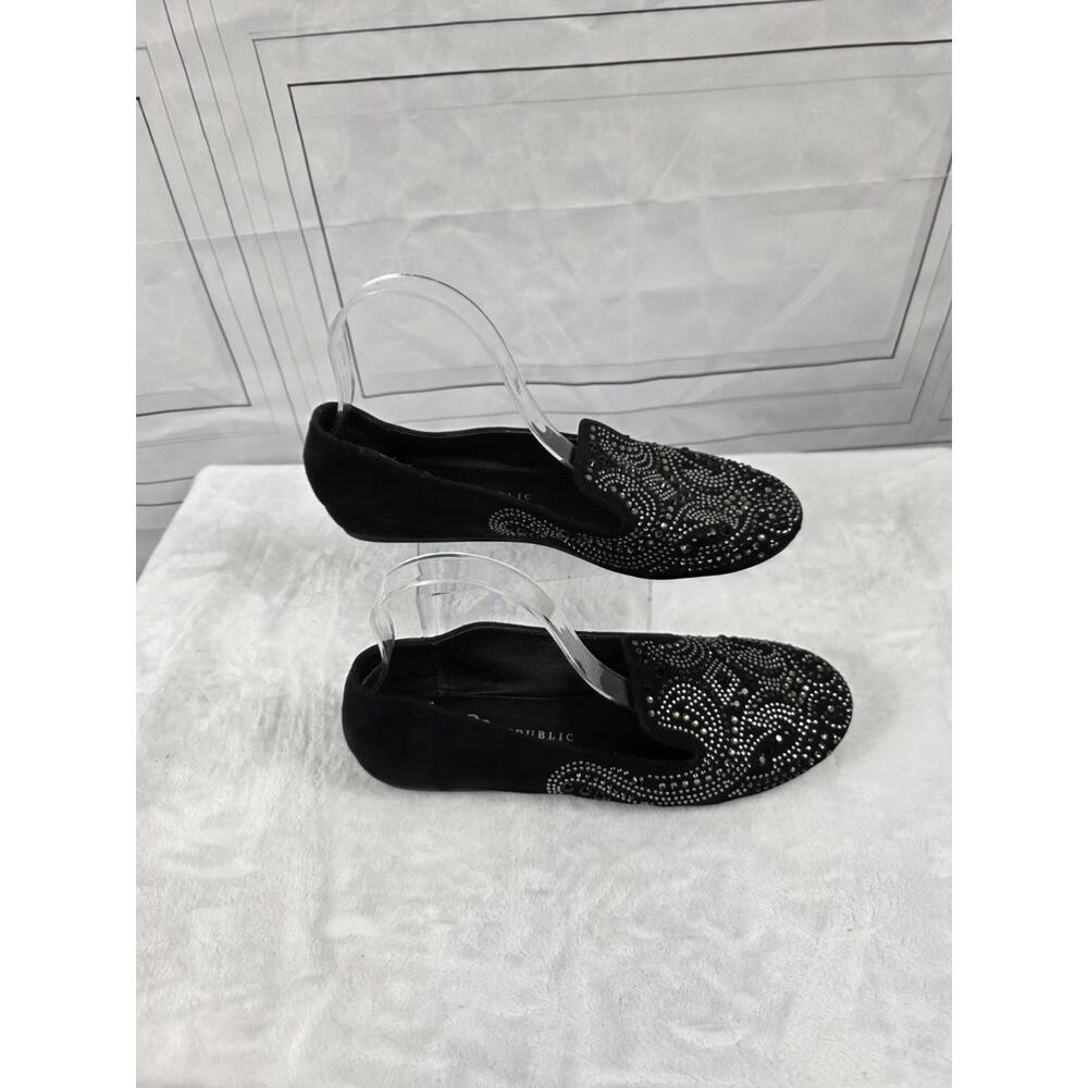 Rock Republic Rhinestone Embellished Slip On Loafers Sz 8.5
